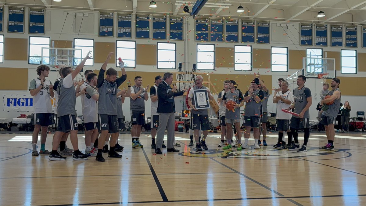 Adam Schick (@adamdschick) on Twitter photo If you think having a perfect bracket is hard, try breaking the <a href="/GWR/">Guinness World Records</a> for Longest Continuous Basketball Game! Congrats to MOST on completing 121 hours - FIVE STRAIGHT DAYS - on the court in Atlanta! #MarchMadness If you think having a perfect bracket is hard, try breaking the <a href="/GWR/">Guinness World Records</a> for Longest Continuous Basketball Game! Congrats to MOST on completing 121 hours - FIVE STRAIGHT DAYS - on the court in Atlanta! #MarchMadness