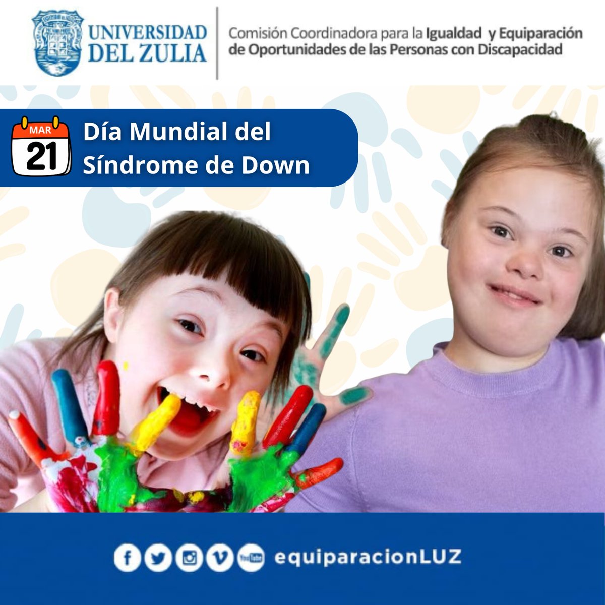 equiparacionLUZ's tweet photo. En este #DíaMundialDelSíndromeDeDown, recordemos que la inclusión es más que palabras: es oportunidades, respeto y visibilización.

Las personas con SD no “sufren” la condición ni son “angelitos”. Son individuos con sueños y derechos.

#YoElijoIncluir #Inclusión #Respeto https://t.co/FKxZnbfc8s
