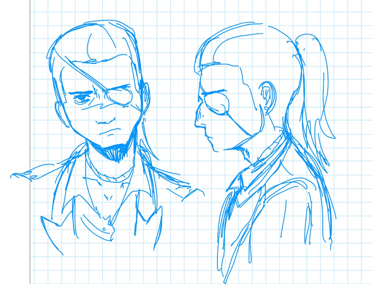 Deluzzie's tweet image. school sketches