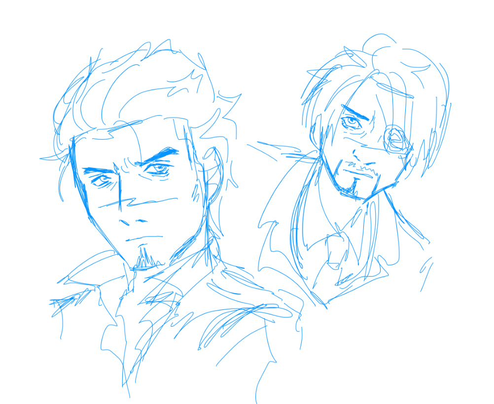 Deluzzie's tweet image. school sketches