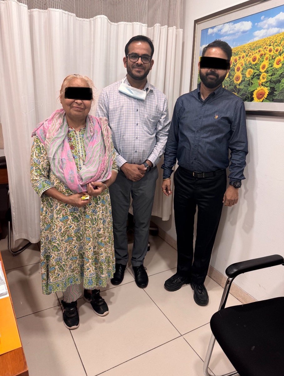 Its a very rare day in someone’s OPD,when you see 2 of your patients consecutively who presented with acute stroke(LVO)and you did mechanical thrombectomy, &amp; now they are living a happy,healthy life &amp; grateful to you for what you did. Feeling very happy,humble &amp; grateful today.😊