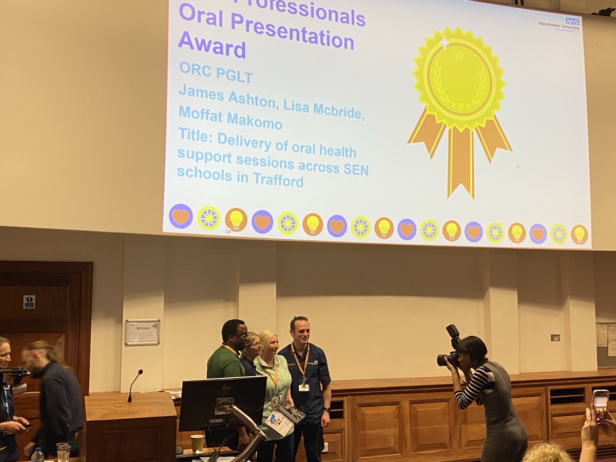 lauramayoshea (@lauramayoshea1) on Twitter photo Congratulations to James, Lisa and Moffat <a href="/CCHSmcrtrafford/">Children's Community Health Services</a> for not only delivering a fab presentation at #NMAHPMFT25 but also winning the oral presentation award. Lots to smile about 🤩👌🏻<a href="/TraffordLCO/">Trafford Local Care Organisation</a> Congratulations to James, Lisa and Moffat <a href="/CCHSmcrtrafford/">Children's Community Health Services</a> for not only delivering a fab presentation at #NMAHPMFT25 but also winning the oral presentation award. Lots to smile about 🤩👌🏻<a href="/TraffordLCO/">Trafford Local Care Organisation</a> 