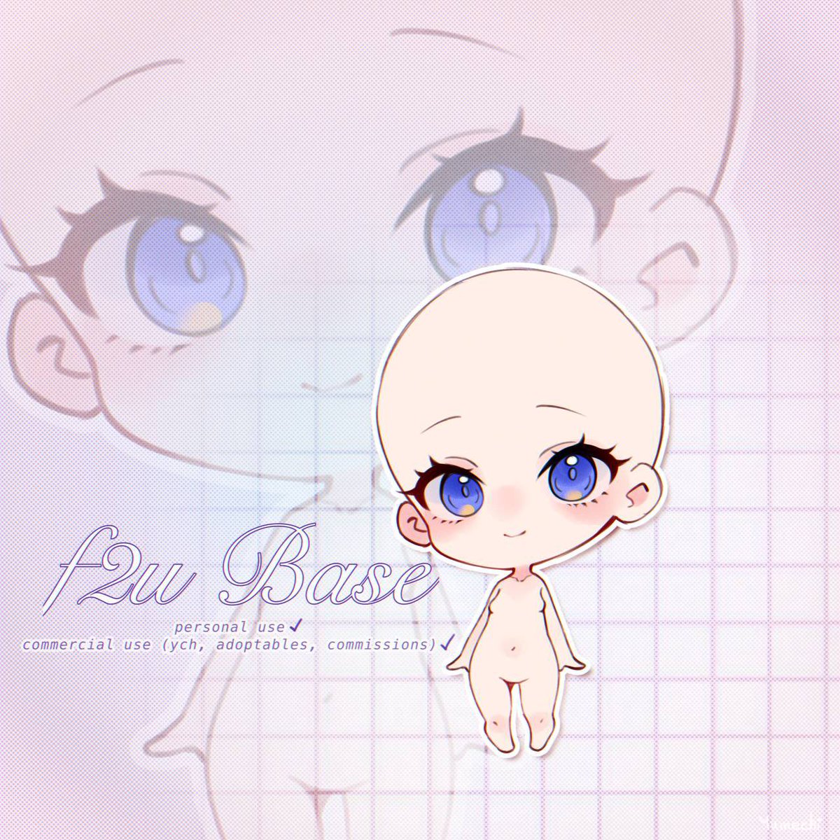 yum3chi's tweet image. FREE TO USE! / base (chibi)
⋆ ˚。⋆୨୧˚ personal & commercial use (ych, adoptables, commissions) ✓
download link ↓
⋆ ˚。⋆୨୧˚ #vtuber #f2u #chibi #base