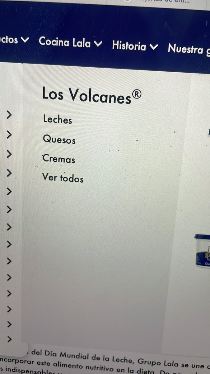 ¿Sabías que #lala compro  los famosos quesos #losvolcanes , pero no sus #heladosvolcaneschalco ?