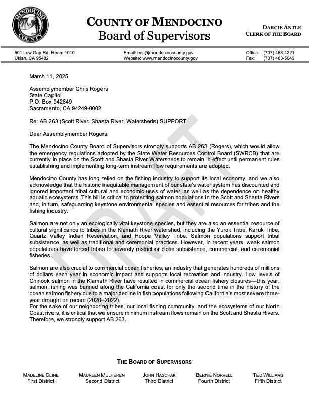 teddotnet's tweet image. March 25, Mendocino County item 4c, support a request by Tribes, Asm Rogers, and north coast fishing via public comment? 

bos@mendocinocounty.org

mendocinocounty.zoom.us/j/82440946809
