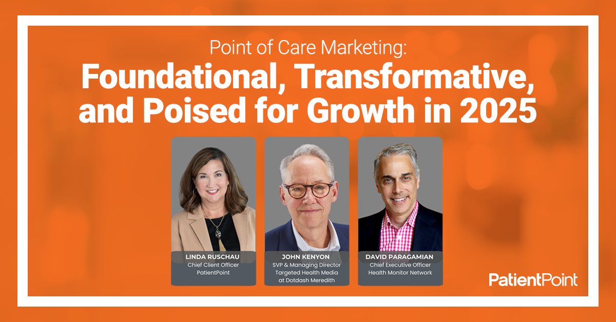 Trust, innovation, and big trends in Point of Care marketing. Hear from POCMA Chairs on where the industry is headed. bit.ly/4hwyNQI
#PointofCare #healthcaremarketimg #innovation