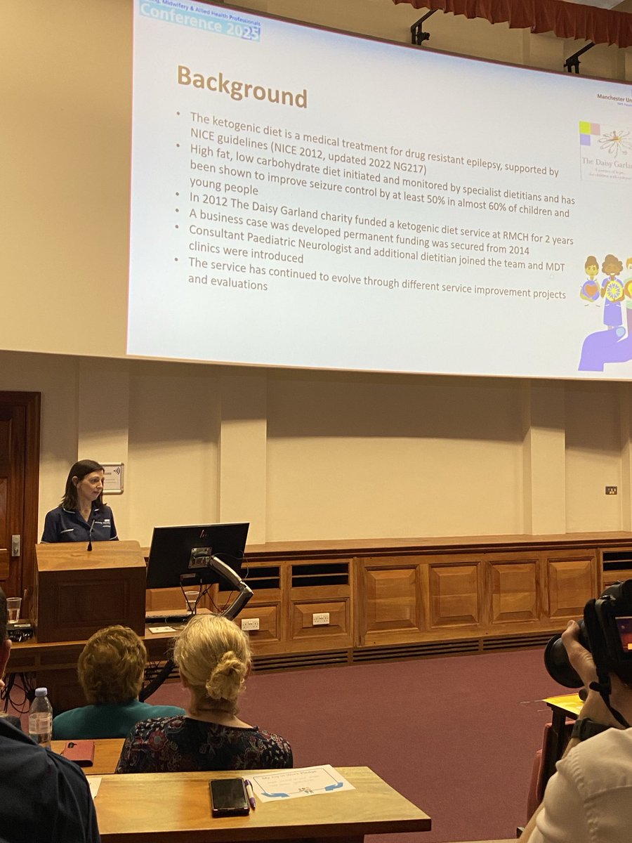 Incredible presentation from ⁦<a href="/vwhiteley/">Victoria</a>⁩ ⁦<a href="/MFT_CSSAHPs/">AHP's at MFT</a>⁩ #NMAHPMFT25 showcasing her journey to becoming the first #Dietetic #ACP #Inspirational 🤩