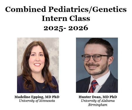 WashU Medicine Medical Genetics (@washumedgen) on Twitter photo We are excited to announce our Pediatrics-Genetics residency match: Dr. Madeline Epping and Dr. Hunter Dean! A warm welcome to the WashU Gene Team! <a href="/WashUMedPeds/">WashU Medicine Pediatrics</a> We are excited to announce our Pediatrics-Genetics residency match: Dr. Madeline Epping and Dr. Hunter Dean! A warm welcome to the WashU Gene Team! <a href="/WashUMedPeds/">WashU Medicine Pediatrics</a>