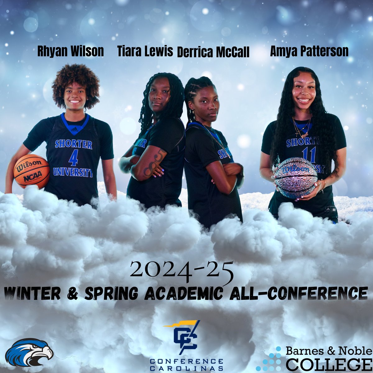 Congrats to our ladies for handling business in the classroom. #HABITS 🔵⚫️🦅