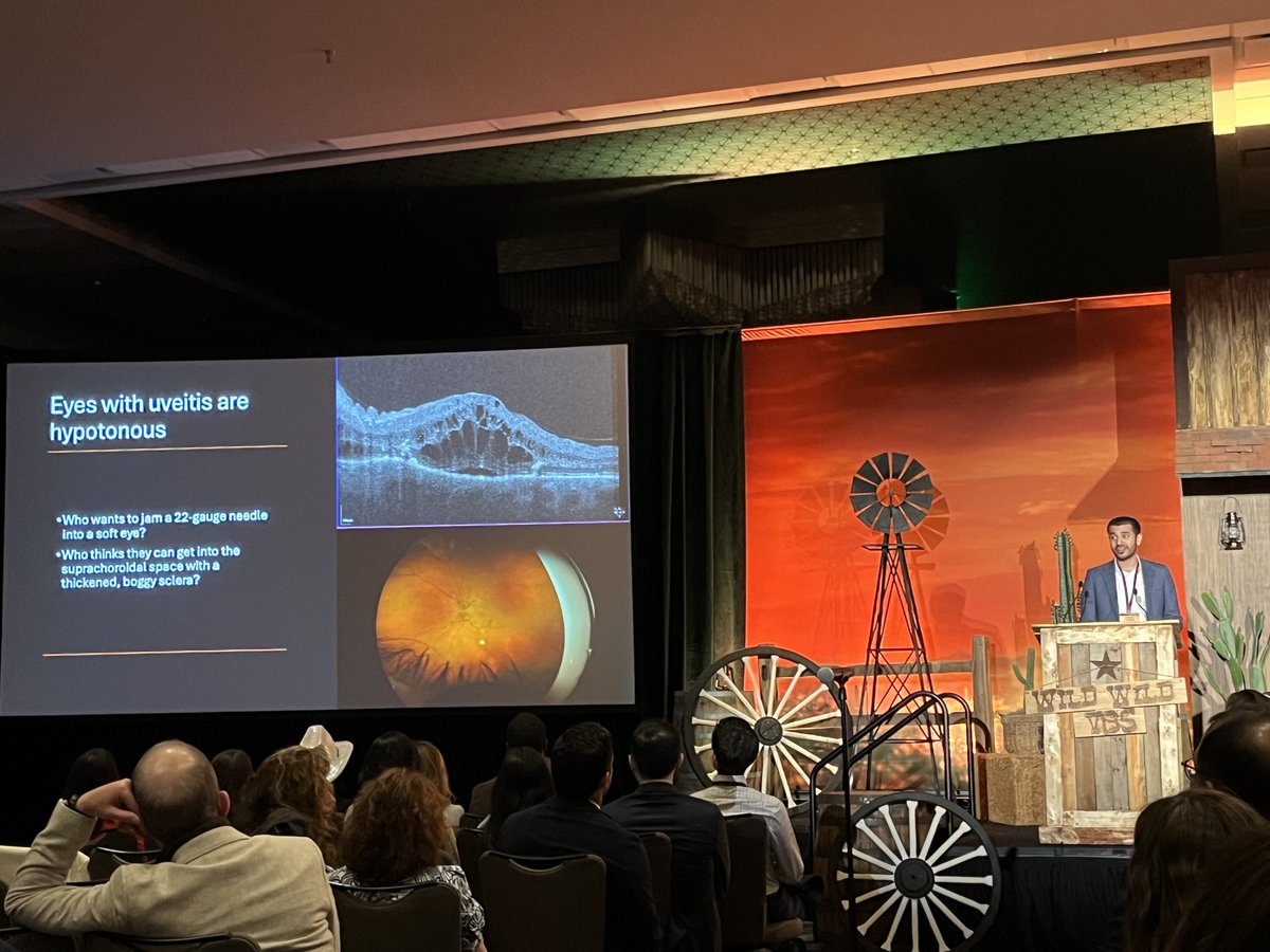 Retina Today (@retinatoday) on Twitter photo Medical retina debates! How are you treating uveitic macular edema? Dexamethasone (Arthi Venkat, MD) or triamcinolone acetonide, whether suprachoroid (Kareem Moussa, MD) or intravitreal (Akshay Thomas, MD, MS)? <a href="/VitBuckleSoc/">VBS - Vit Buckle Society</a> <a href="/YoungMDConnect/">YoungMD Connect</a> #wildwildVBS #retina Medical retina debates! How are you treating uveitic macular edema? Dexamethasone (Arthi Venkat, MD) or triamcinolone acetonide, whether suprachoroid (Kareem Moussa, MD) or intravitreal (Akshay Thomas, MD, MS)? <a href="/VitBuckleSoc/">VBS - Vit Buckle Society</a> <a href="/YoungMDConnect/">YoungMD Connect</a> #wildwildVBS #retina