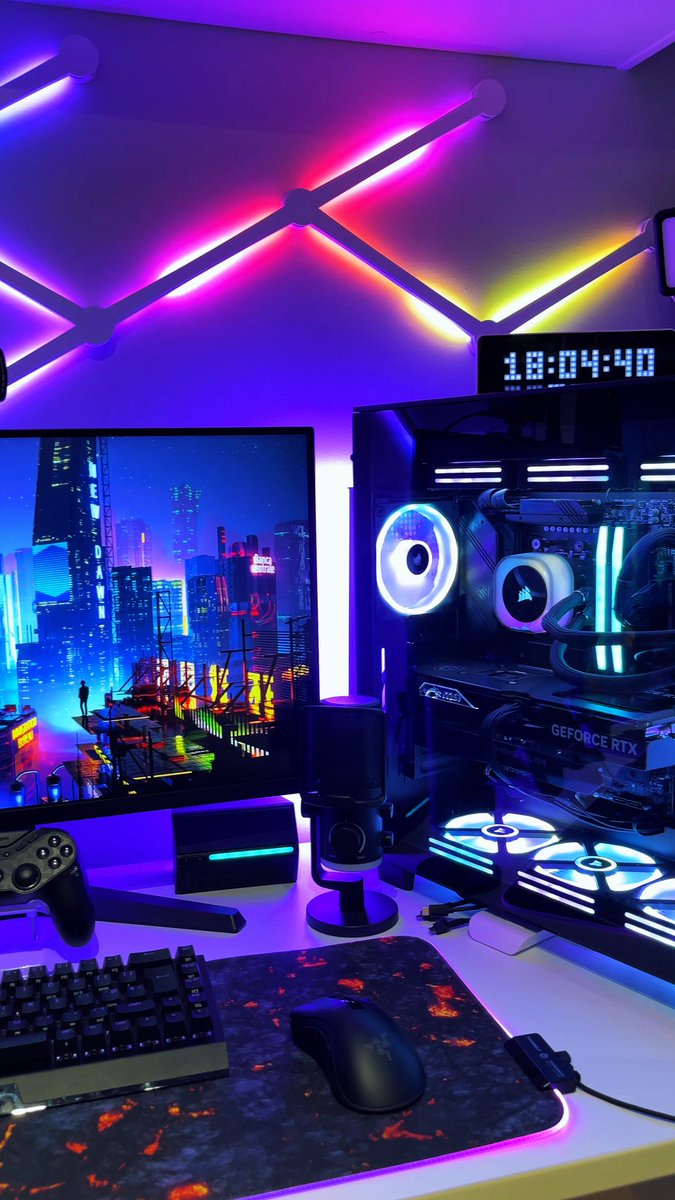 lovesharebuy's tweet photo. Happy Friday Gaming 🎮 
#gamingsetup #pc #pcgaming #gamingpc #gamingpcbuild #pcbuild #setup #gaming #desksetup #gamers #tech #lsb https://t.co/Af55b2BbDl
