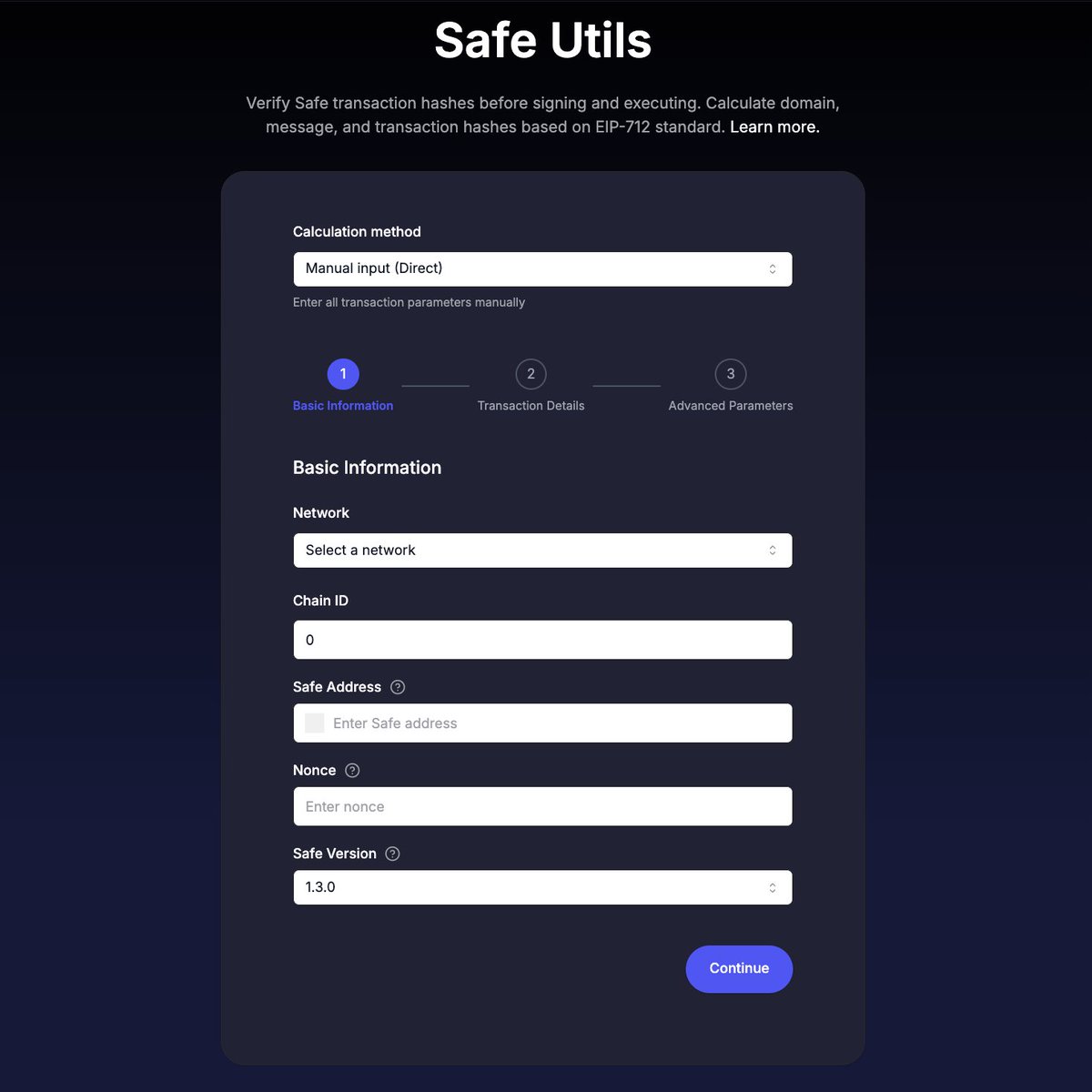 OpenZeppelin's tweet photo. We’ve improved the Safe Utils interface, making it easier for @safe multi-sig signers to verify transactions before signing 🔒

What’s new:
• A cleaner 3-step flow
• More detailed instructions for each field
• Better overall UX

Check it out: https://t.co/4gWPxETJhi https://t.co/BU4AS5XCfi