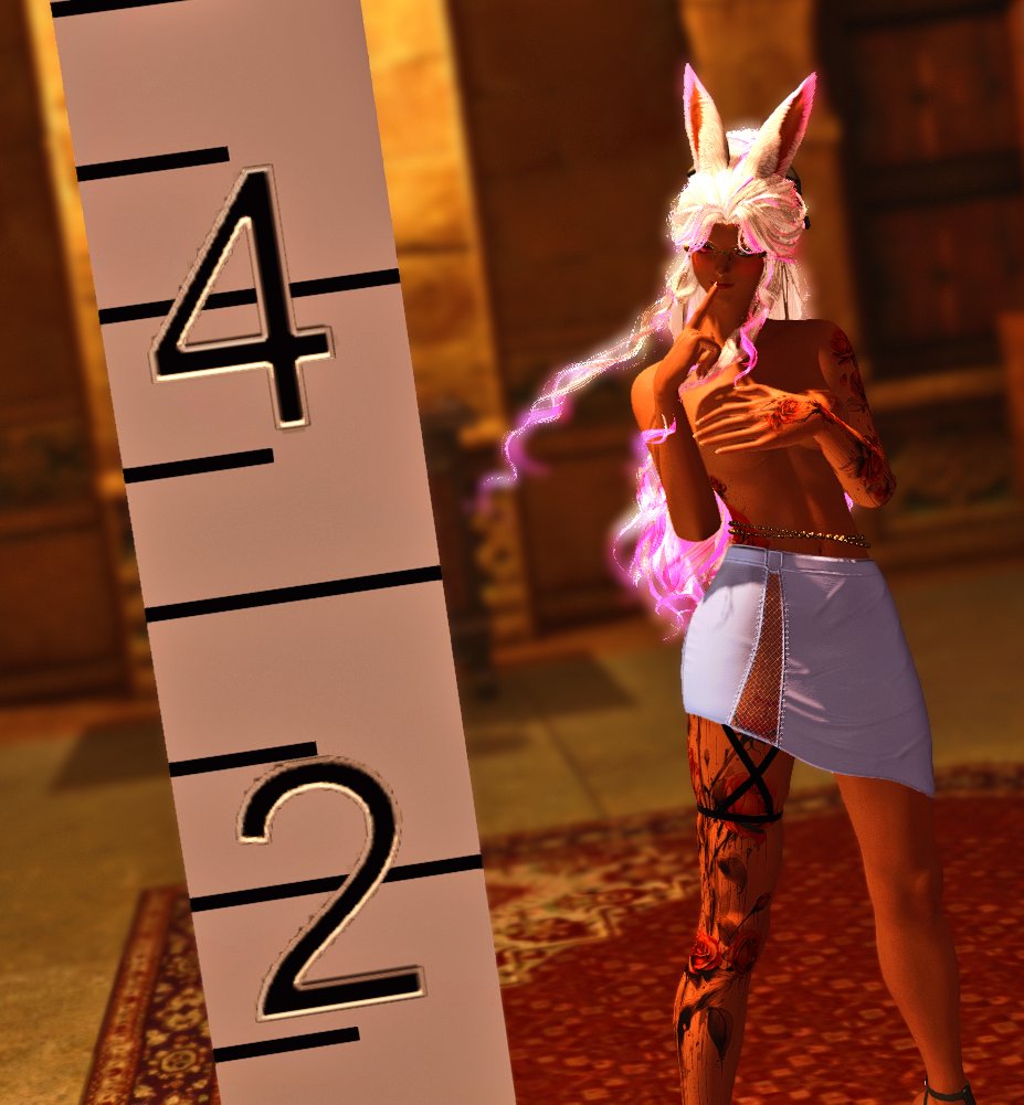 NaughtyBelleLee's tweet photo. woke up to this in my inn room! idk who put it here butttt i cant be that smol right!?
(Was gonna size compare with a min aura but to lazy)
#feol #viera #ffxivgpose #ffxivlewds #ffxivnsfw https://t.co/rh7m8gRXck
