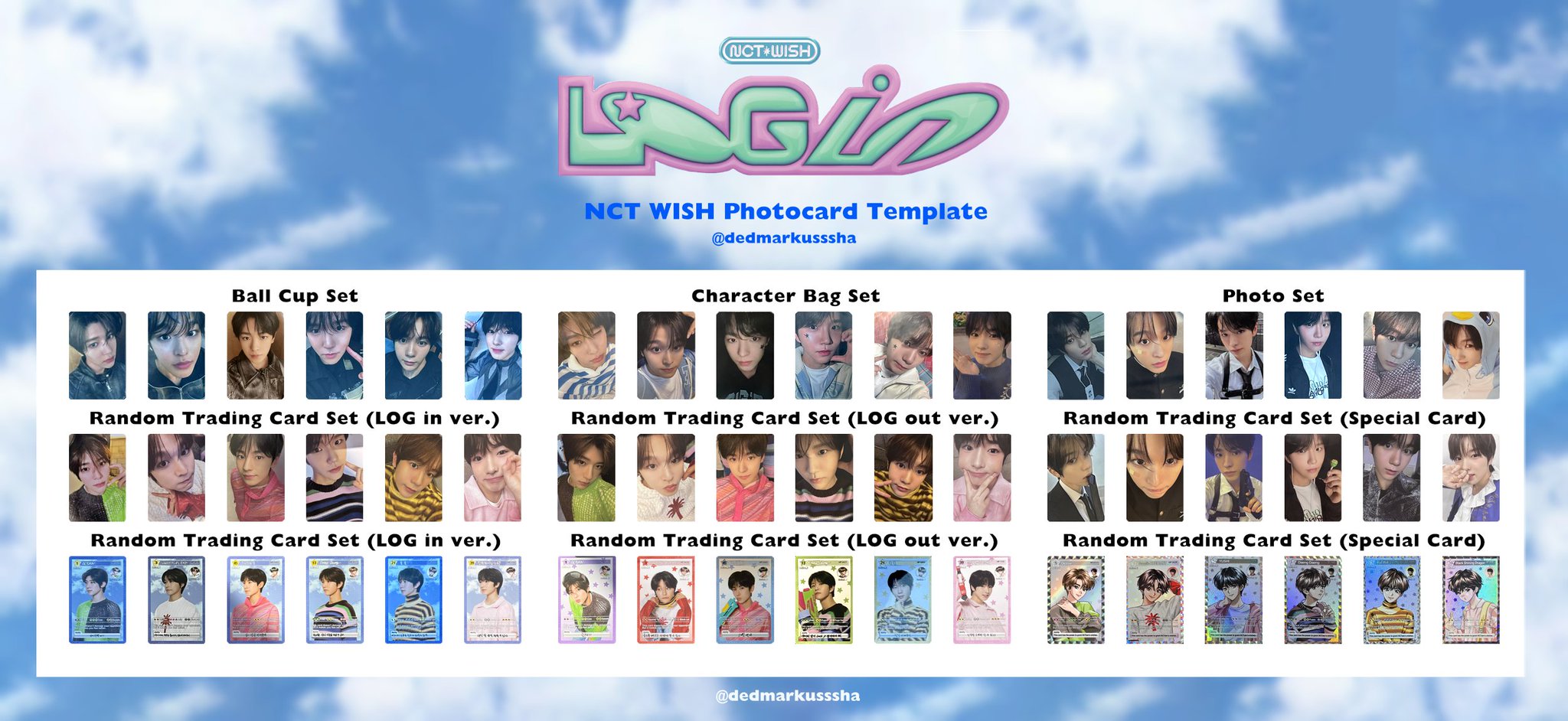 NCT WISH LOG in SEOUL MD リク NCT WISH - ASIA TOUR 'LOG in' MD: LOG in PHOTO SET (RIKU