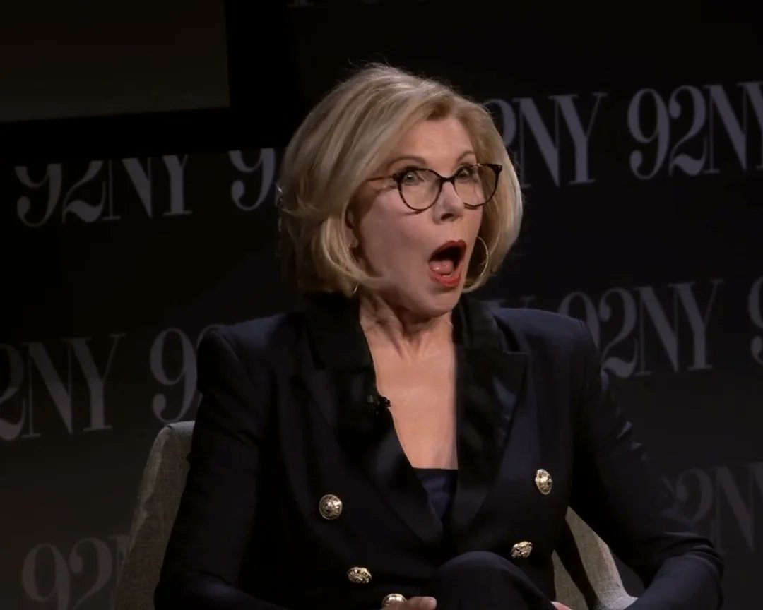 BaranskiSource's tweet photo. 💫 #NewPhotos (sadly not taken in person, thank goodness for streaming) of Christine, and her extraordinary expressivity, during her convo with #MaureenDowd at the #92ny on March 10.

(If you grab any pics, please give us credit. Thanks! 🫶🏼)

#christinebaranski #queenbaranski https://t.co/YwjkEUhvjq
