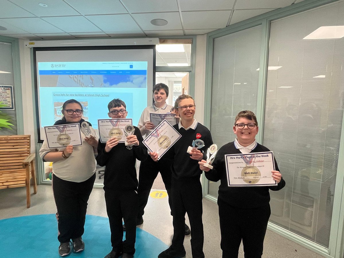 Our Weekly Award winners have continued into the Spring term, for many reasons our learners earn their certificates and trophies. We love to see the beaming smiles leaving school each Thursday! #hardworkearnsrewards