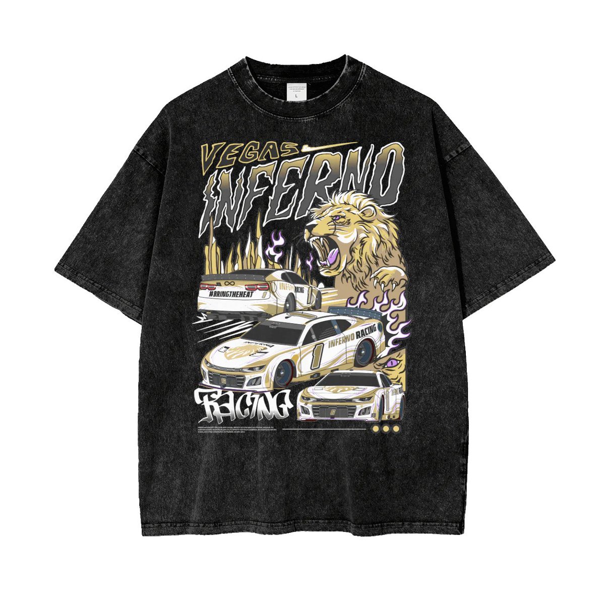 Vegas Inferno Racing Vintage T-Shirt’s are now available on our website! 🏁🔥👇🏼
