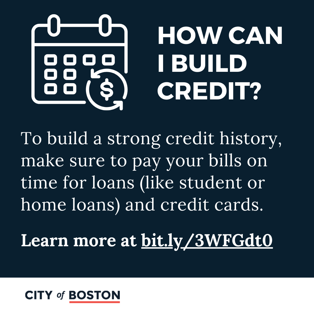 ConsumerBoston's tweet image. Do you know how to build and improve your credit history? #Credit #Consumer #FinancialLiteracy