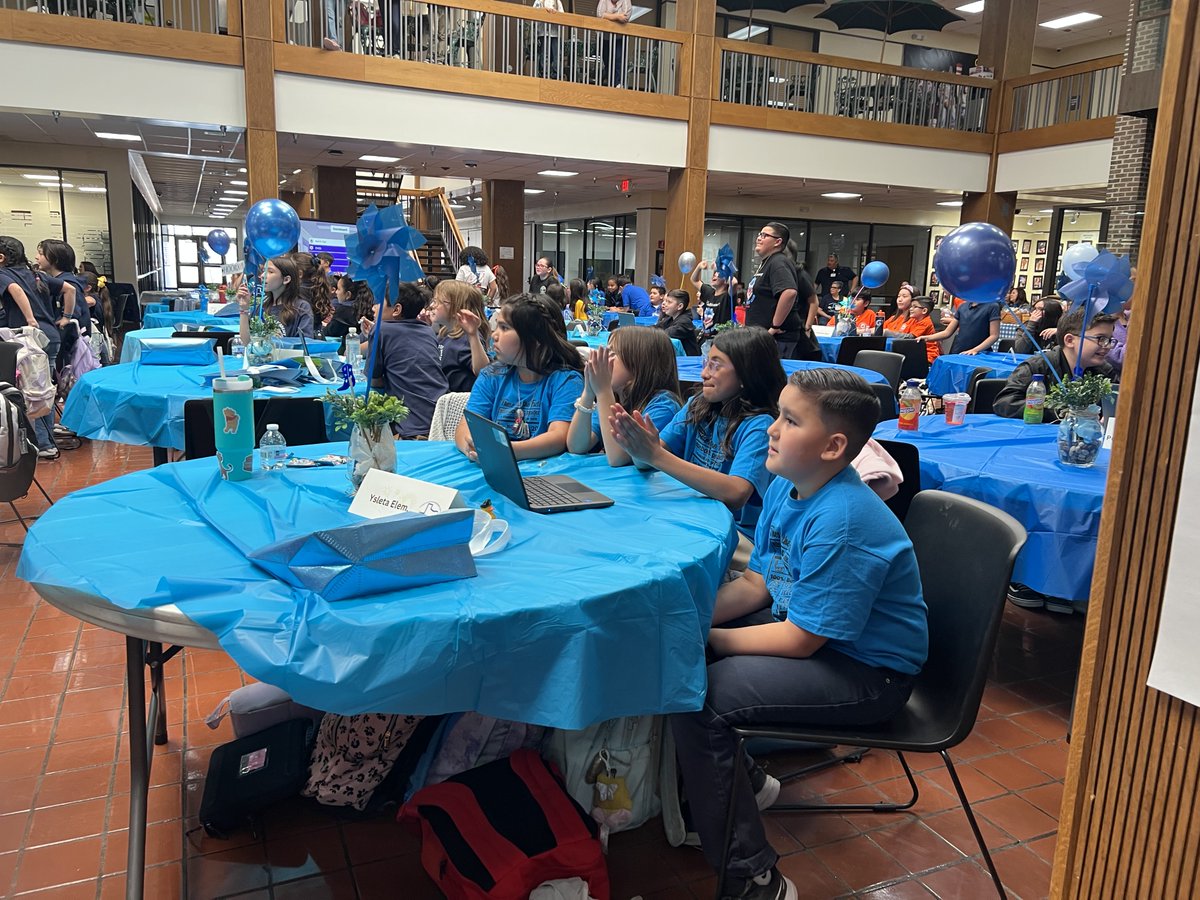 Super proud of our Warrior readers at the district Battle of the Bluebonnets! Such great teamwork and sportsmanship! Way to go <a href="/yeswarriors1/">Ysleta Elementary School</a> #YISDReads <a href="/YISDLibServices/">YISD Library Services</a>