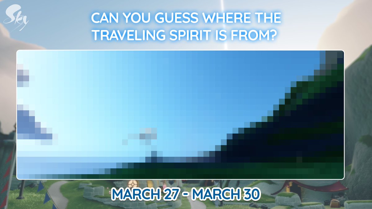 🕯️ Can you guess where this Traveling Spirit comes from?🕯️

A Traveling Spirit will be visiting Sky on 🔶March 27th🔶