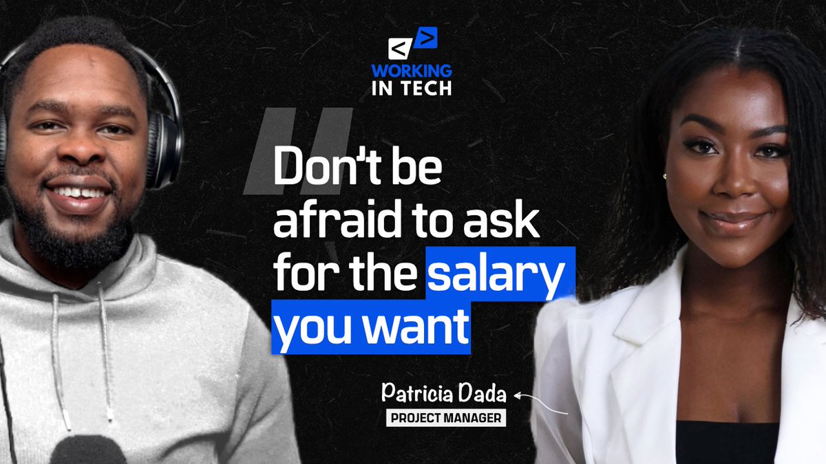 JuwonTheTechie's tweet image. Learn how you can pivot your career and make an impact on this episode of #WorkingInTech👇🏾:

youtube.com/watch?v=x3qmyI…