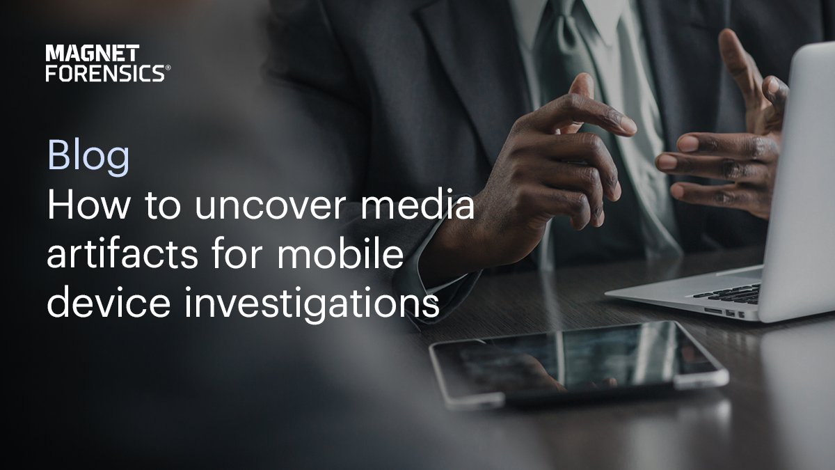 MagnetForensics's tweet photo. Media artifacts can hold the key to unlocking critical evidence in mobile investigations. Learn how to surface hidden connections, recover deleted files, and streamline your investigations. Read now: https://t.co/9w5pXGUNq4 #DFIR #Cybercrime #MagnetForensics #Media https://t.co/7dXtRiq60P