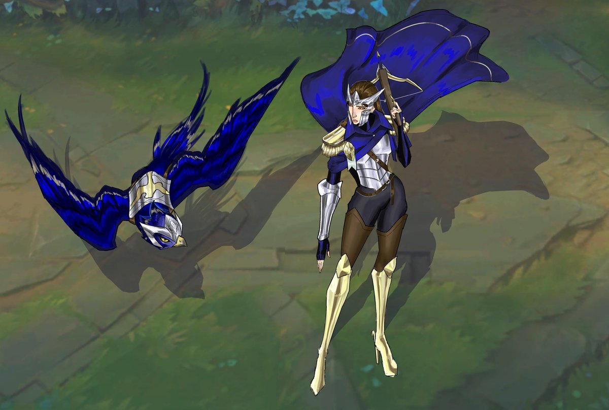 pinkystarx3x's tweet photo. oii pessoal trabalhei com o @clonejori pra fazer um VU/REWORK pra Quinn é um projeto muito especial pra nós que gostamos da campeã. sabemos que seu visual é datado e nada atrativo esperamos que futuramente se torne realidade!! 🐦❤️‍🩹 https://t.co/hIllbVthZF