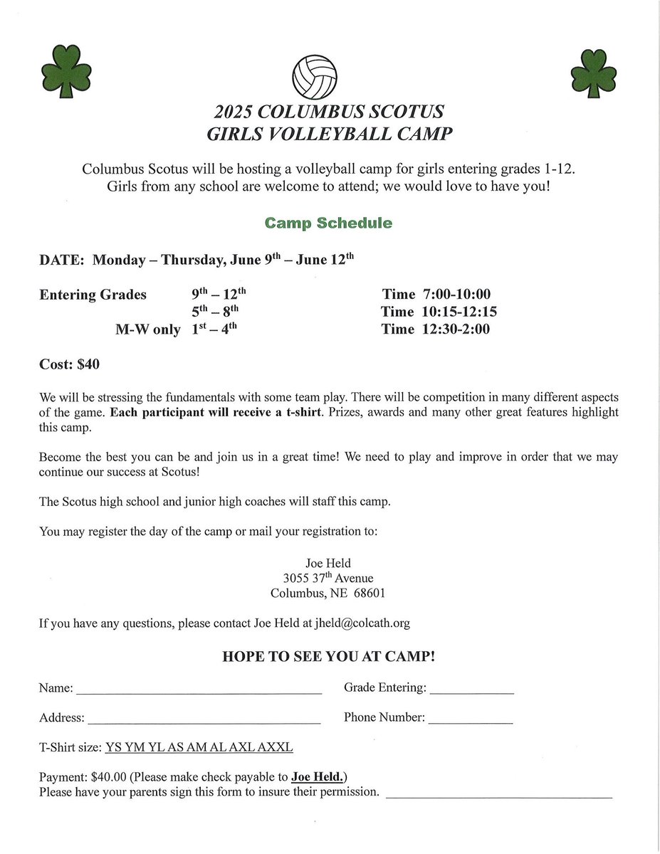 Would love to see you attend!