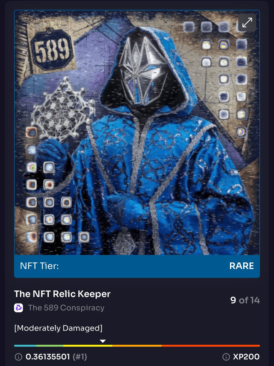 🚨LESS THAN 1 HOUR LEFT TO BID ON The NFT Relic Keeper!

Head over to xpmarket.com/nfts/auction/35 to bid now!!