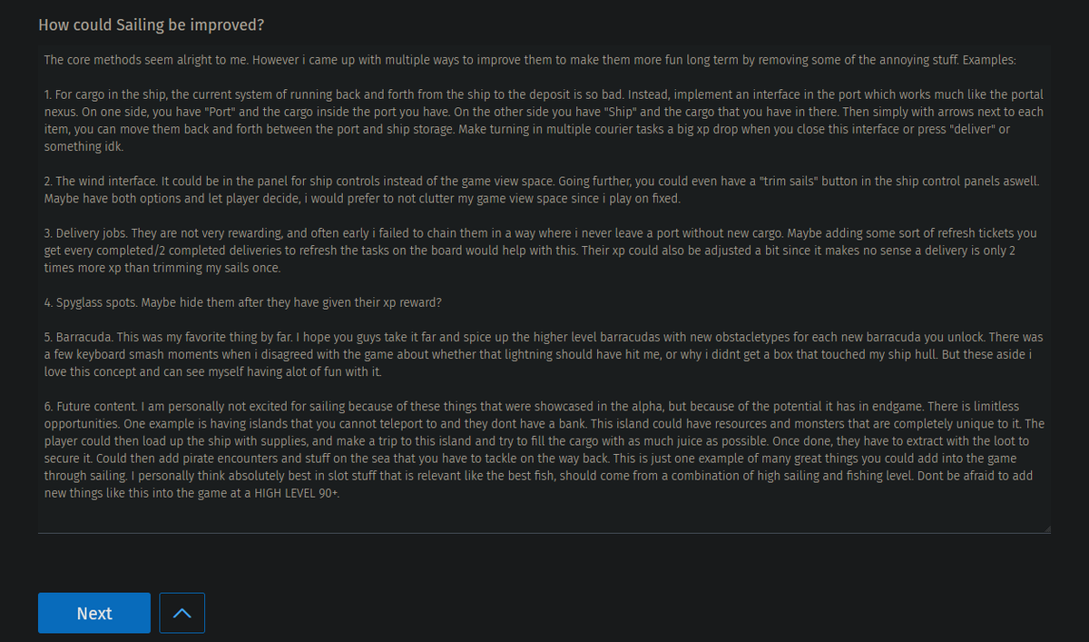 Arislash's tweet image. My washed up thoughts on Sailing. Had alot of fun and looking forward to you guys cooking it even more @JagexHusky @JagexElena