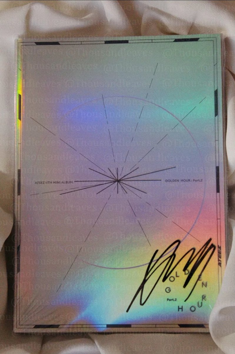 Thousandleavess's tweet photo. WTS || ATEEZ Yeosang GOLDEN HOUR PT.2 (TO ver. US Hello82) SIGNED + SEALED

Price
TL Shop: $105
Ebay: $115

*WW shipping; free for USA

Visit:
~https://t.co/PXp84pddFI
~https://t.co/G5WRBAr1IY

#ATEEZ #에이티즈 #YEOSANG #여상 #ATEEZinParis #ATSD #AtinySelcaDay #ATINY #ATEEZ交換 https://t.co/TPy1ve683a