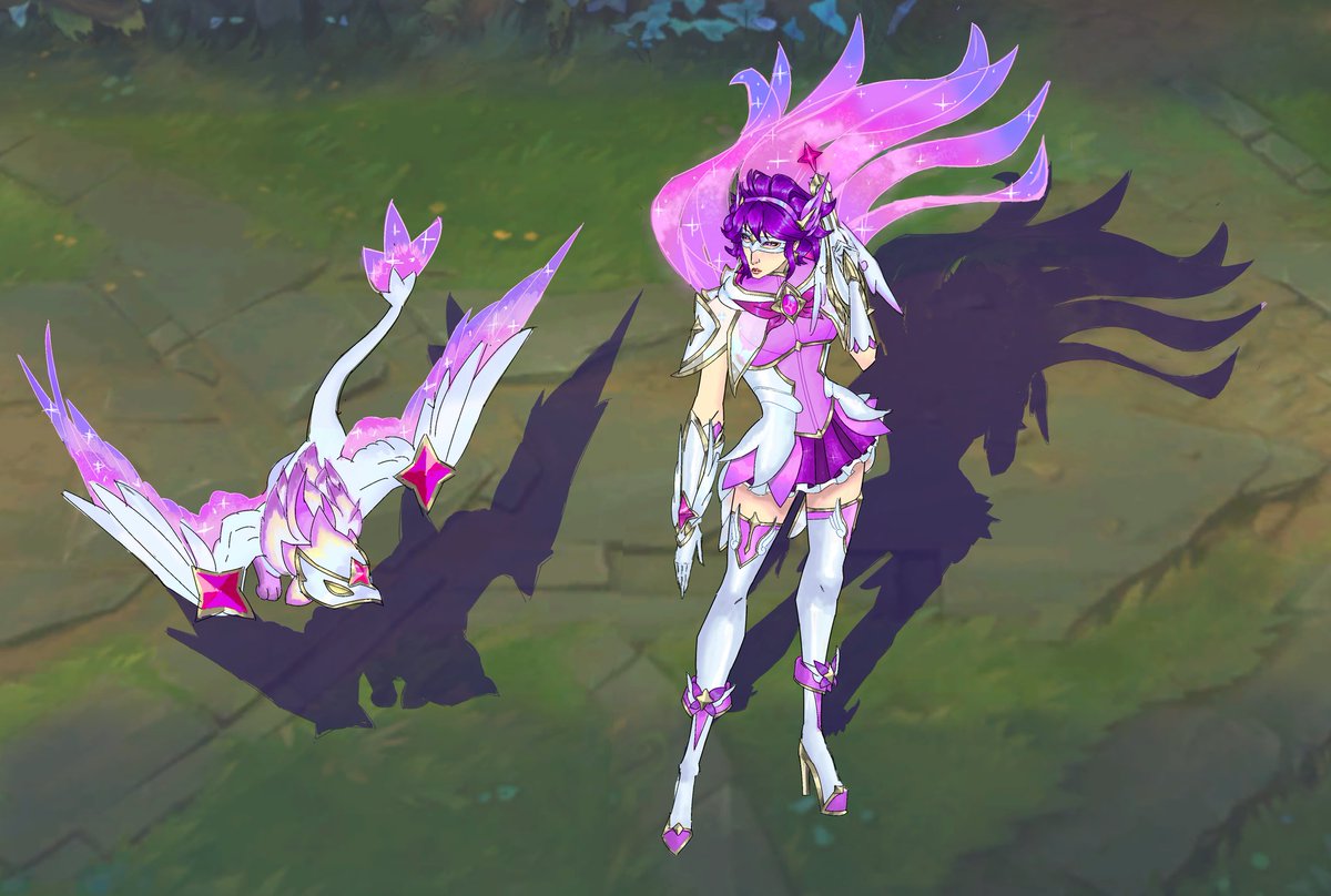pinkystarx3x's tweet photo. oii pessoal trabalhei com o @clonejori pra fazer um VU/REWORK pra Quinn é um projeto muito especial pra nós que gostamos da campeã. sabemos que seu visual é datado e nada atrativo esperamos que futuramente se torne realidade!! 🐦❤️‍🩹 https://t.co/hIllbVthZF