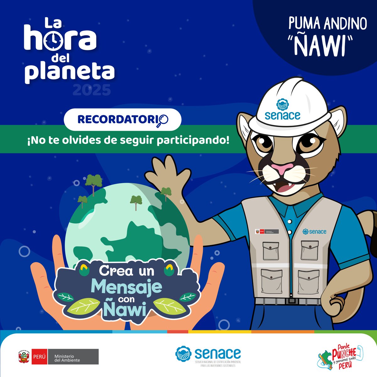 SenacePeru's tweet image. Sigue participando, te queda 1 día. 😱✅
¡Ñawi te está esperando! 

#CreaConÑawi  #CompromisoAmbiental  #EvaluaciónAmbiental
#CertificaciónAmbiental #CuidadoDelMedioAmbiente