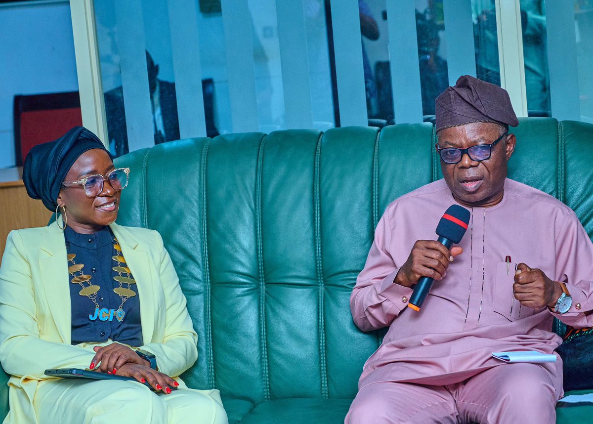jci_nigeria's tweet photo. In a bid to strengthen collaboration for youth empowerment, the Deputy Governor of Ondo State, Olayide Adelami, received our National President, Oluwatoyin Atanda in Akure.

During the courtesy visit, the Deputy Governor reaffirmed the state government’s commitment to youth https://t.co/k6FU7bKRhU
