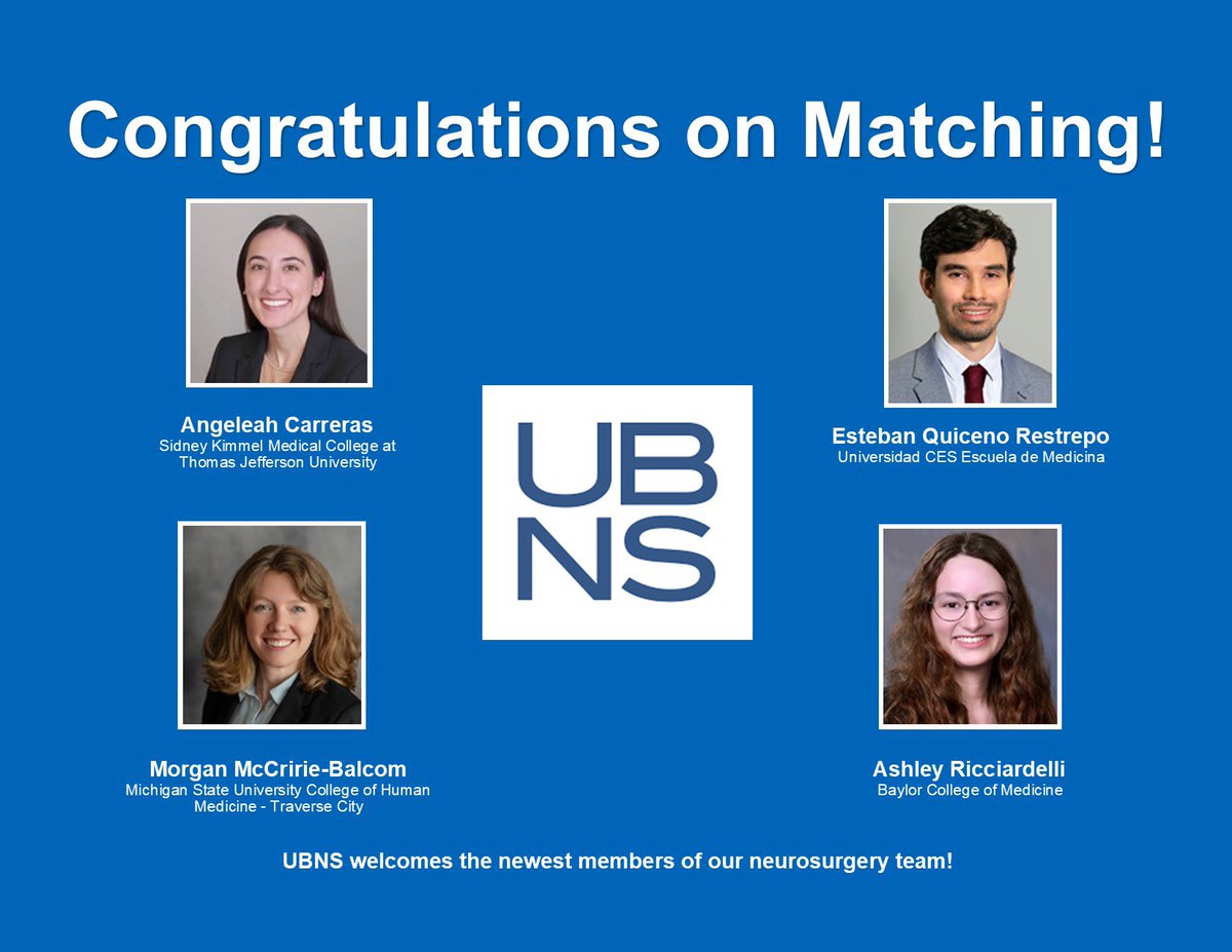 Elad Levy (@eladlevymd) on Twitter photo We welcome our newest residents to the <a href="/UB_Neurosurgery/">UB Neurosurgery (UBNS)</a> family. Congratulations and we are excited to be a part of your journey. <a href="/babybrainmd/">Renée Reynolds, MD</a> <a href="/jeffreymullinmd/">Jeffrey Mullin, MD, MBA, FCNS</a> <a href="/UB_Neurosurgery/">UB Neurosurgery (UBNS)</a> <a href="/Jacobs_Med_UB/">Jacobs School at University at Buffalo</a> We welcome our newest residents to the <a href="/UB_Neurosurgery/">UB Neurosurgery (UBNS)</a> family. Congratulations and we are excited to be a part of your journey. <a href="/babybrainmd/">Renée Reynolds, MD</a> <a href="/jeffreymullinmd/">Jeffrey Mullin, MD, MBA, FCNS</a> <a href="/UB_Neurosurgery/">UB Neurosurgery (UBNS)</a> <a href="/Jacobs_Med_UB/">Jacobs School at University at Buffalo</a>