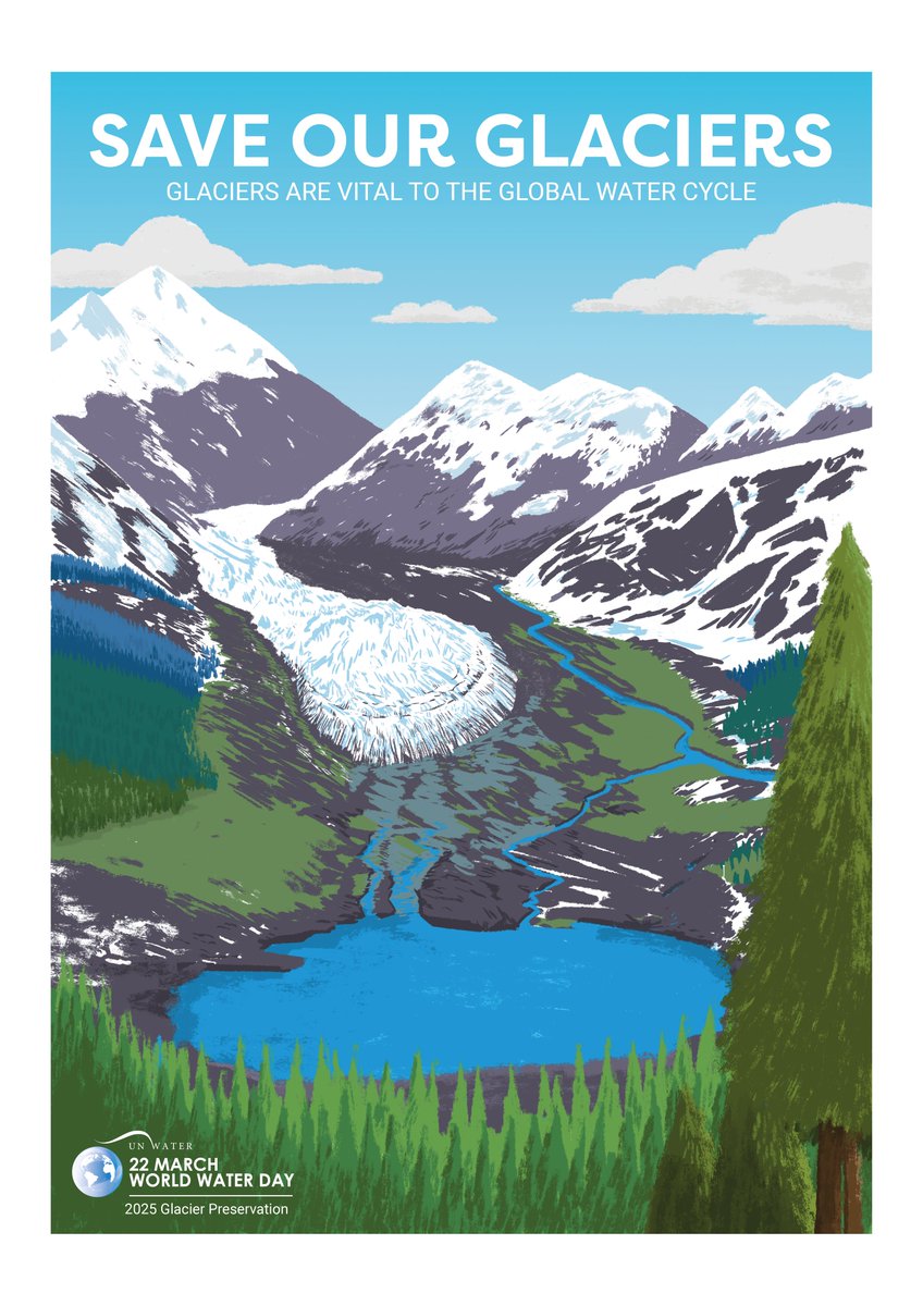 UNEP_CEP's tweet photo. 🌍 World Water Day 2025: Glacier Preservation 💧

This #WorldWaterDay, we highlight how melting glaciers are driving rising sea levels, threatening coastlines &amp; livelihoods. As the UNEP Cartagena Convention Secretariat, we’re committed to protecting marine ecosystems. 
#Glaciers https://t.co/1tGC3gRzBG