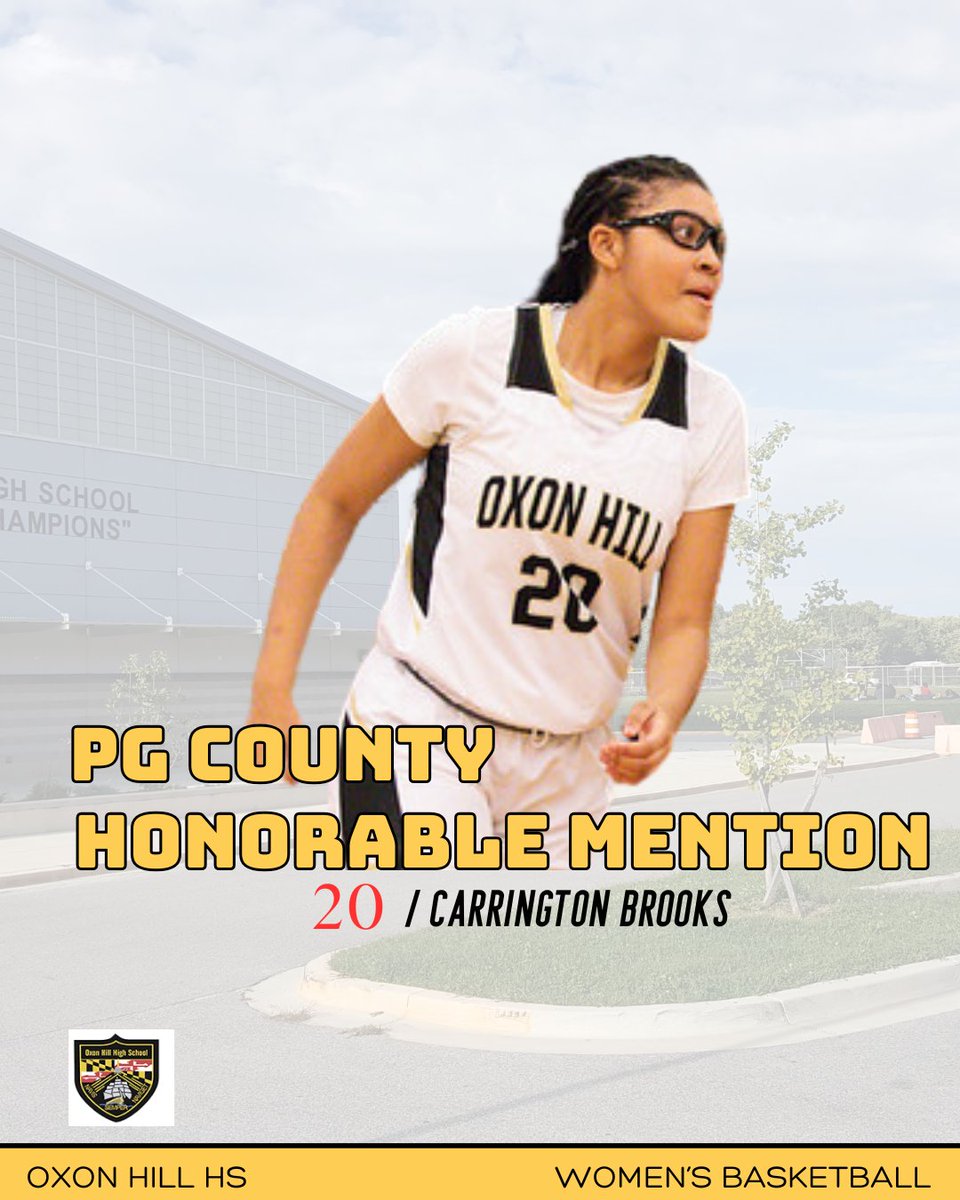 Congratulations to our freshman, Carrington Brooks, on her selection to the 2025 PG County Honorable mention team.

#WeSail