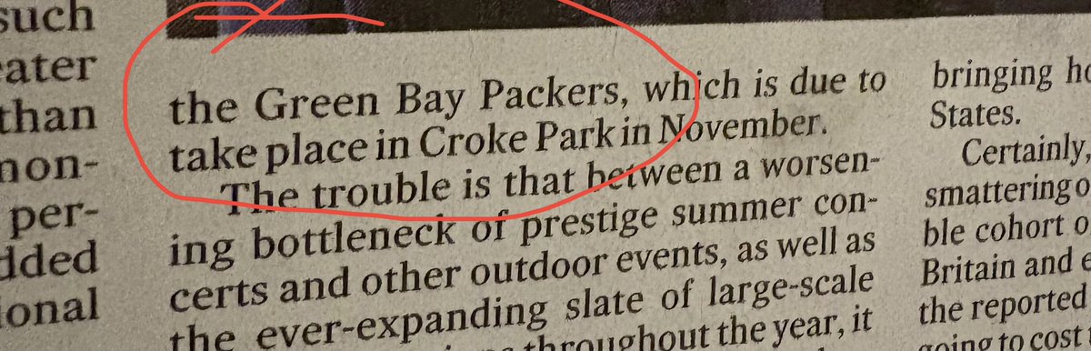 BartBarden's tweet photo. Looks like I need to break out the Bart Starr Jersey!  Irish times today confirms @packers  will be playing @steelers  in Dublin @CrokeParkEvents in November!   Great choice @NFL @NFLUKIRE! Go Pack! https://t.co/xTZtZDY5W9