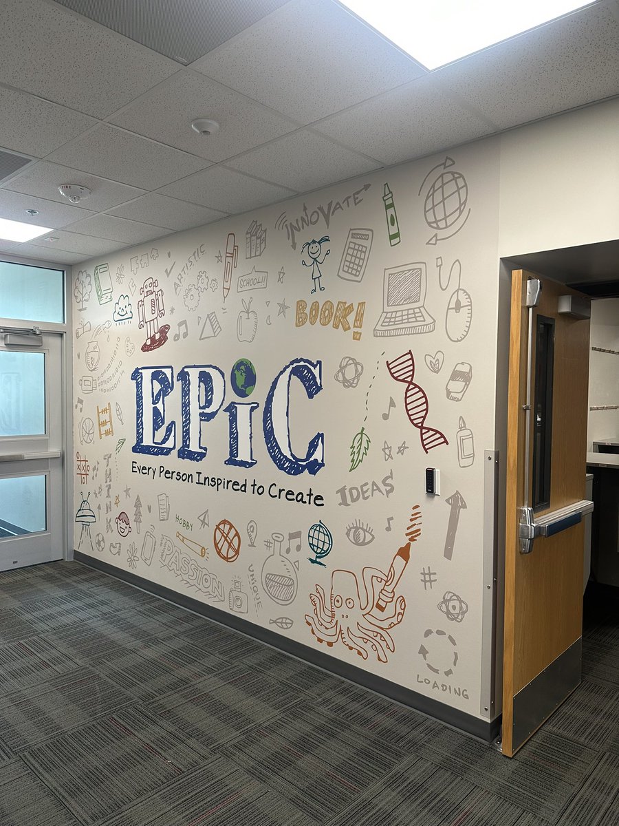 Our new addition got an upgrade today! 😍 <a href="/EpicElementary/">EPiC Elementary</a>