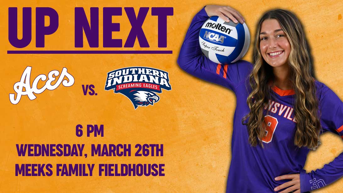 𝓢𝓹𝓻𝓲𝓷𝓰 𝓢𝓱𝓸𝔀𝓭𝓸𝔀𝓷 𝓲𝓷 𝓜𝓮𝓮𝓴𝓼 🏐

You HAVE to be inside Meeks Family Fieldhouse on Wednesday evening as we host USI for a spring crosstown showdown!

🎟️ bit.ly/4iKQNHE
🏐 #ForTheAces
