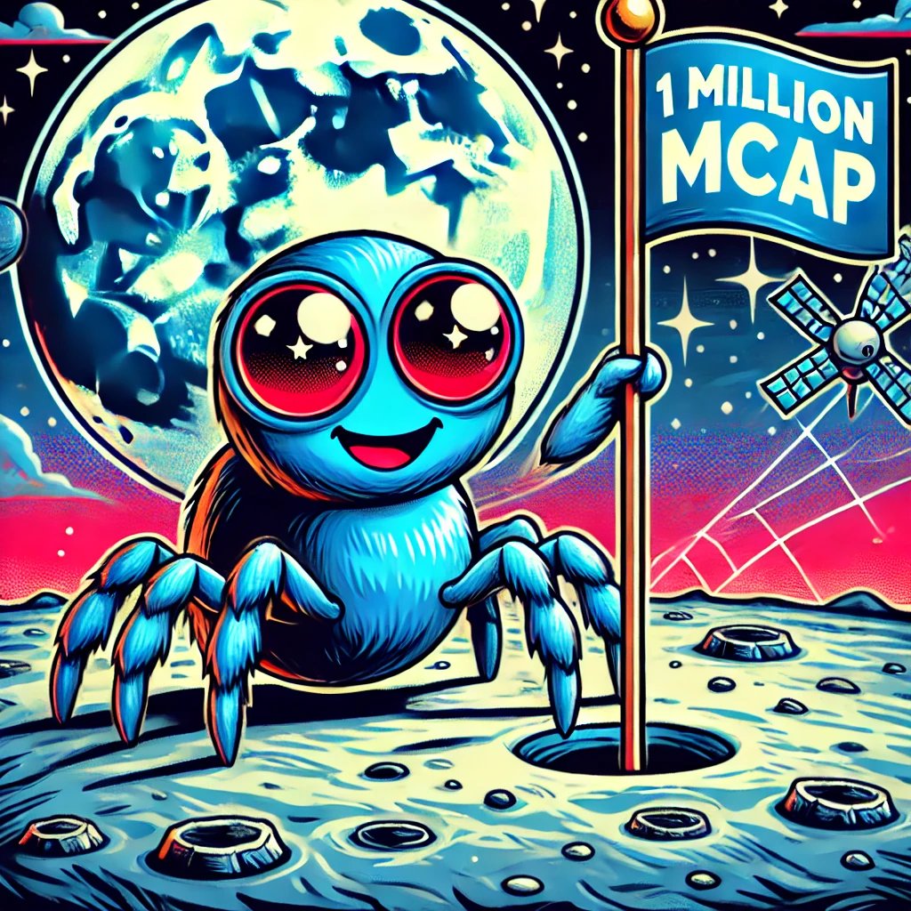spidersui_spsui's tweet photo. #SpiderSUI is blasting off to the moon 🌕🚀 Don’t miss the ride — grab your $SPSUI now and fly with us! 💥🔥
#SPSUI #SUI #ToTheMoon #SpiderArmy #MemecoinPump #memecoin100x #memecoin1000x #MemeCoinRevolution https://t.co/y8r7slMRoH