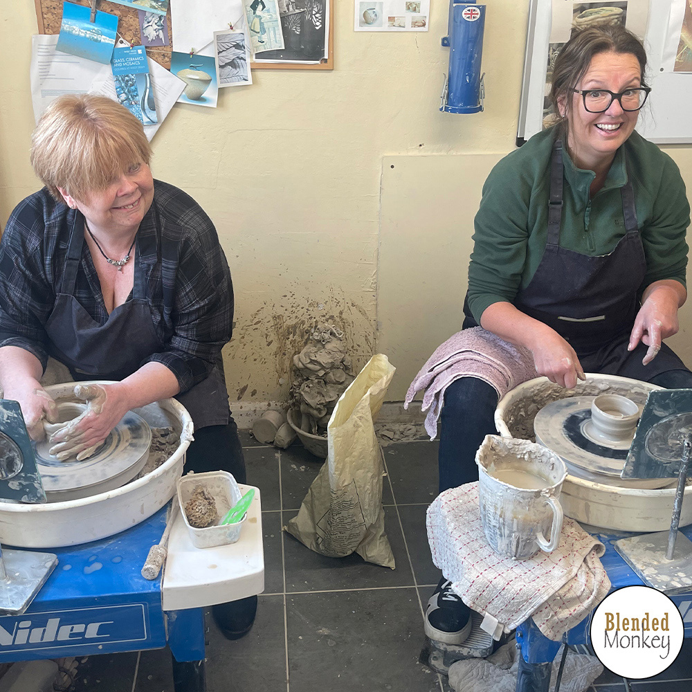 blended_monkey's tweet image. Lovely group of ladies here in the @blended_monkey ceramics studio yesterday for a private group pottery experience - pinching, slab building &amp;amp; throwing!

MORE INFO: l8r.it/Qhxz

#learnpottery #potterylessons #potterycambs #potterynearme #learnthrowing #throwingpots