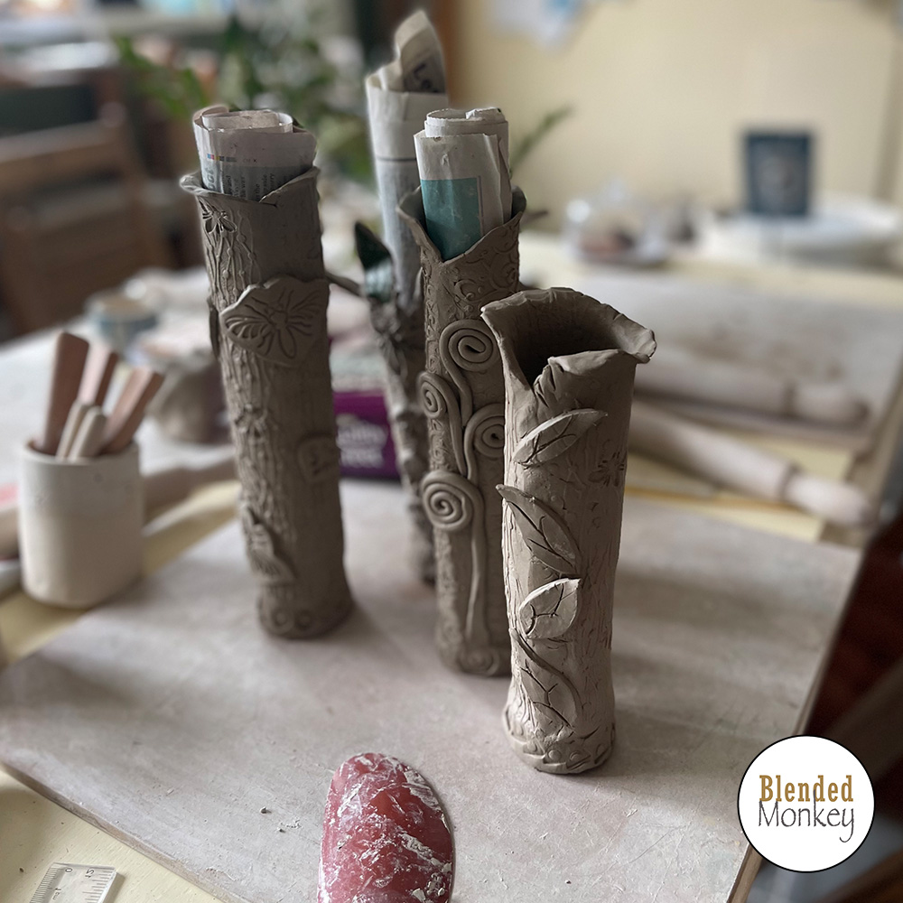 blended_monkey's tweet image. Lovely group of ladies here in the @blended_monkey ceramics studio yesterday for a private group pottery experience - pinching, slab building &amp;amp; throwing!

MORE INFO: l8r.it/Qhxz

#learnpottery #potterylessons #potterycambs #potterynearme #learnthrowing #throwingpots