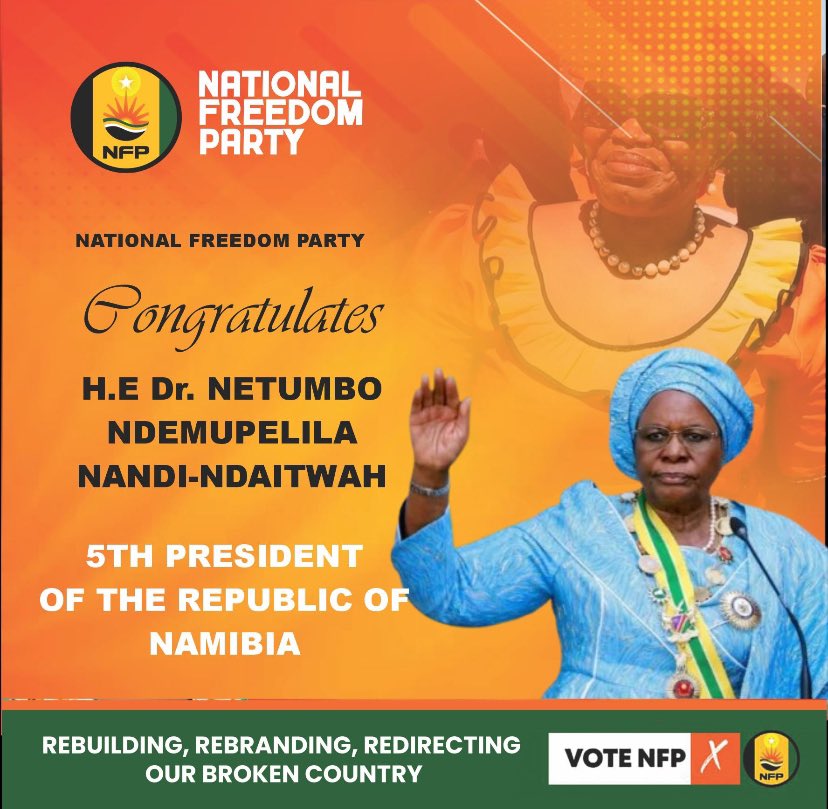 National Freedom Party - NFP tweet media