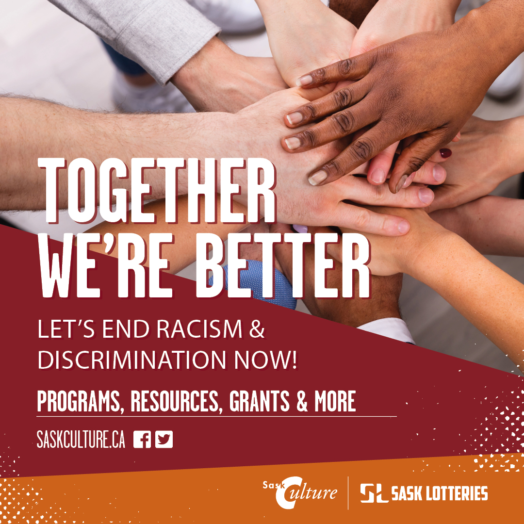 SaskCulture's tweet image. Today, March 21, is the International Day for the Elimination of Racial Discrimination 🤝

Check out the Multicultural Council of Saskatchewan&apos;s  @MC_o_S  website for resources on recognizing and combating racism.

#MarchOutRacism #RecognizeItRejectIt #SpotItStopIt