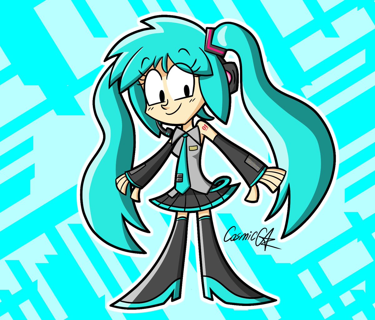 Hatsune Gaze-u
#oc #art #hatsunemiku