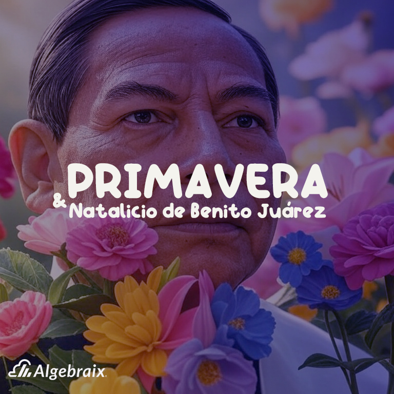 Algebraix's tweet photo. ¡Pasa ligera la primavera y el natalicio de Benito Juárez!🐝🌞🌻 https://t.co/OWpeuX3zs3