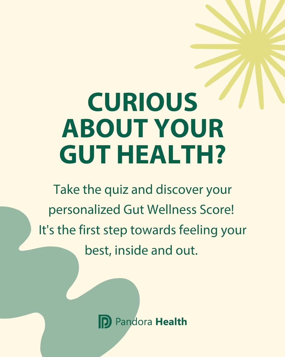 Every woman’s journey is unique &amp; we take a holistic approach to health - because it's about more than just hormones. From gut health to skin, joints, mental well-being, and lifestyle, we’ve got you covered. 

Take our gut wellness quiz - pandorahealth.com ✨