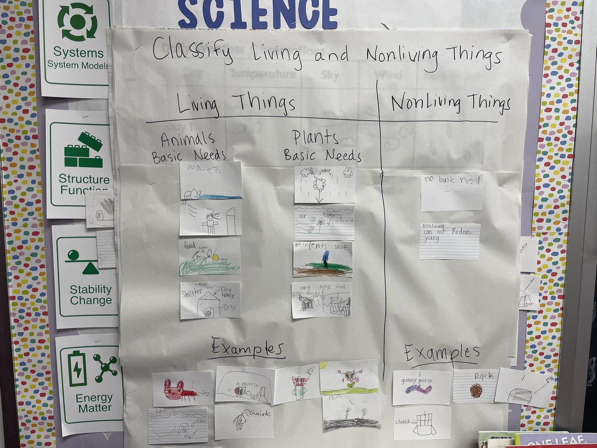 Mrs.Guajardo (@guajardo_jhe) on Twitter photo Wow! These first graders did an amazing job creating our word wall and then using it to make claims about living and non-living things. #hayeshawks Wow! These first graders did an amazing job creating our word wall and then using it to make claims about living and non-living things. #hayeshawks