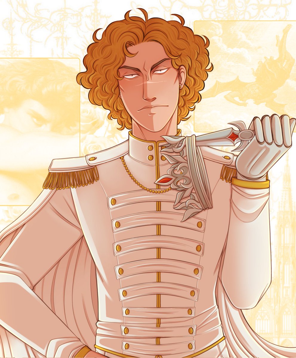 Lucifer 🌹 new half body drawing at my #vgen portfolio!! 

vgen.co/Hetsan

#digitalart